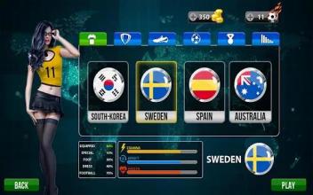 FreeKick World Football Cup 2018 - Top Soccer Game截图4