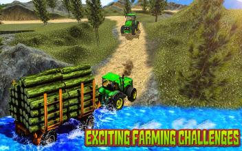 New Farming Tractor 3D Game : Tractor Driver 2018截图1