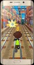 Been Alien XLR8 Runner battle Subway hero super 3D截图3