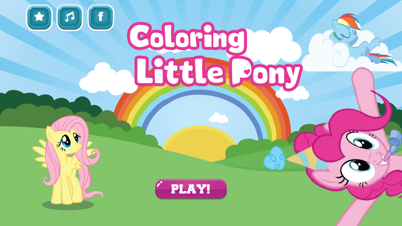 Coloring For Little Pony截图3