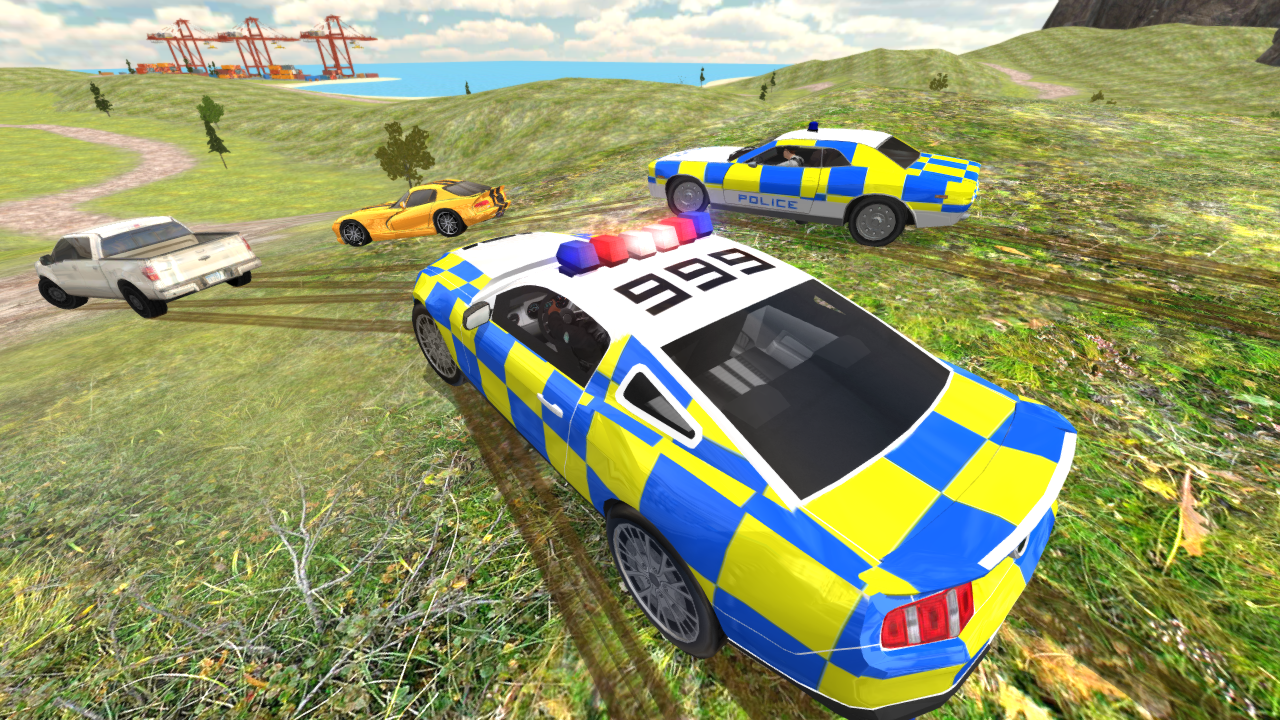 Police Car Driving vs Street Racing Cars截图5