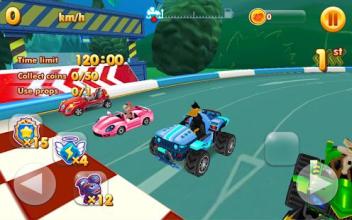 Lonney Tunes Racing Kart 3D截图2