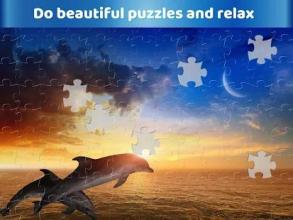 * Dolphin Jigsaw Puzzles - Smart hd puzzle games截图3