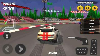 Toy Rally Cars Racing 3D截图1