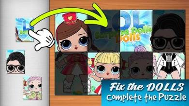 Surprise Doll Puzzle lol games截图4