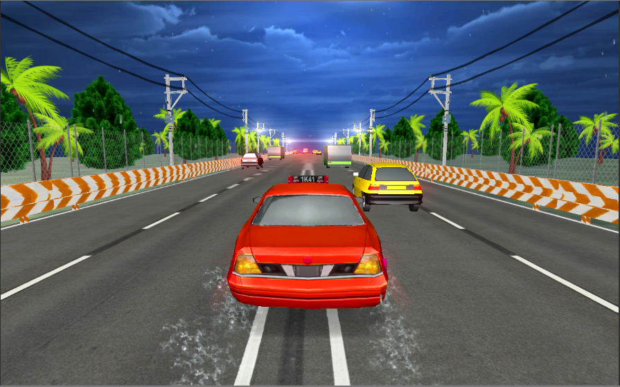 real traffic speed racer drag highway - 3d racing截图5