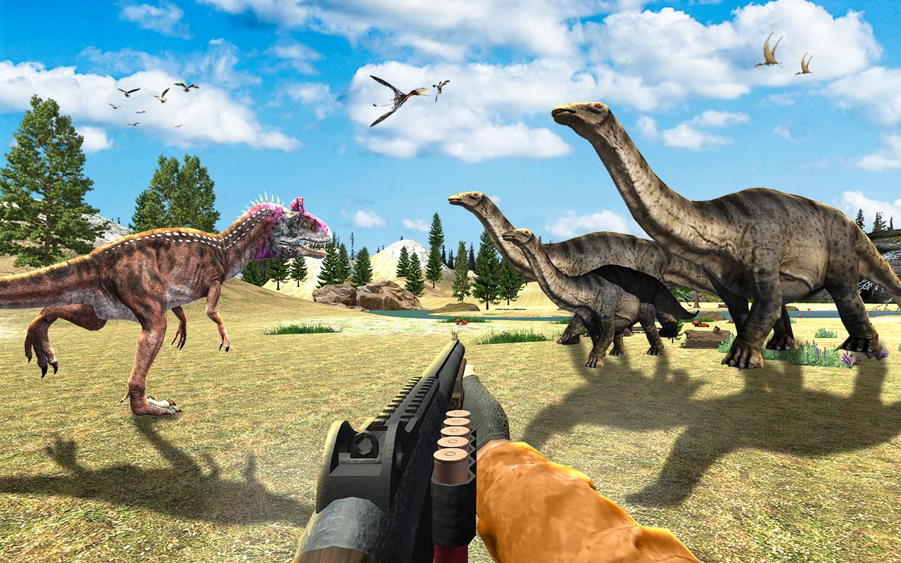 Dinosaurs Hunter Wild Jungle Animals Safari 2截图2