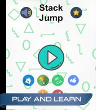 Stack Jump : Play & Learn截图1