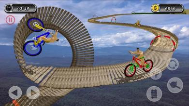 Superhero BMX Cycle Racing Game 2018截图2