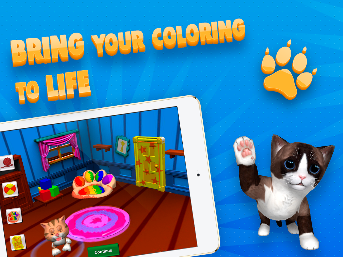 Paint My Cat: Color and Play截图1