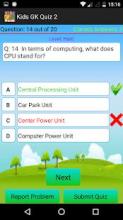 Kids GK Quiz截图4