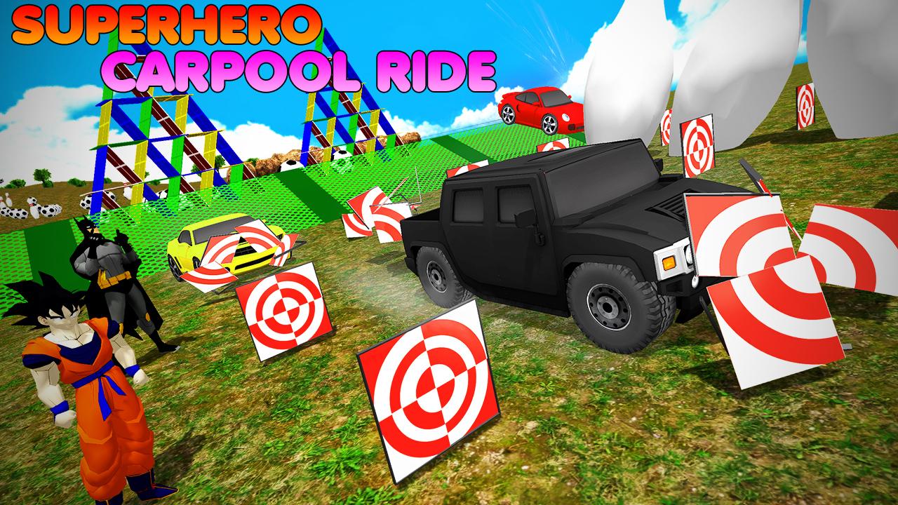 Superhero Color Cars (Supercity sim)截图3