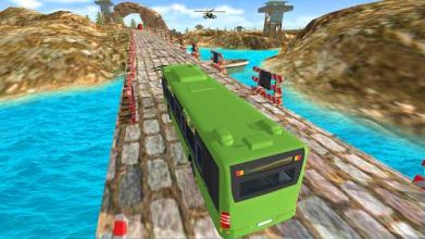 Heavy Duty Bus Game: Army Soldiers Transport 3D截图4