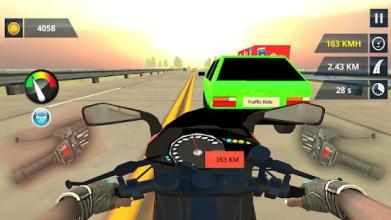 Traffic Motorbike Racer: Highway Rider 3D截图5