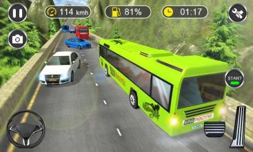 Telolet Bus Racing : Hill Climb Bus Simulator 3D截图1