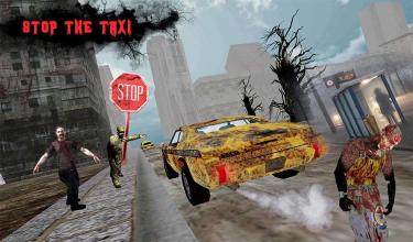 Zombie Taxi Driver Game Dead City截图4