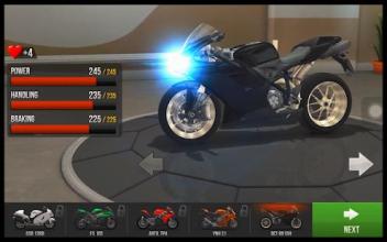 Moto Furious : Highway Bike Traffic Racing Sim 3D截图2