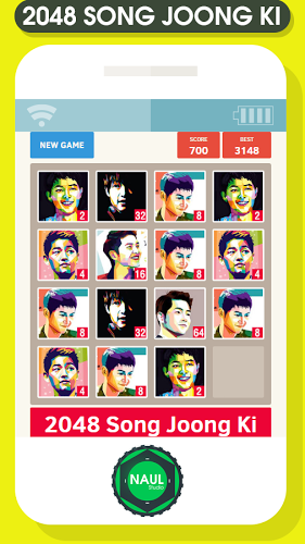 2048 Song Joong Ki Idol Game截图2