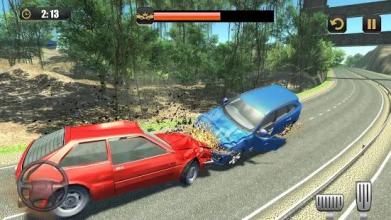 Real Car Crash Highway Accident Simulator 2018截图4