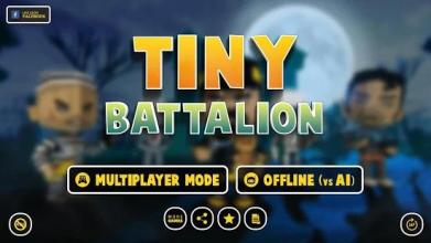 Tiny Battalion: Critical Strike War Strategy Game截图1