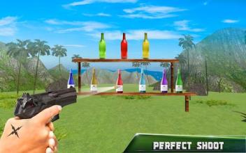 Xtreme Gun Bottle Shooter: Pro 3D Free Game截图1