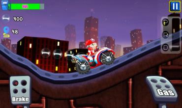 Little Paw Ryder ATV Hill Racing : new patrol game截图1