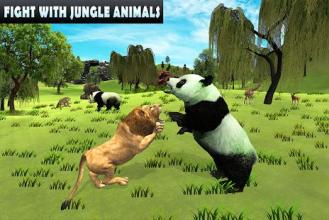 Wild Panda Family Jungle Sim截图2