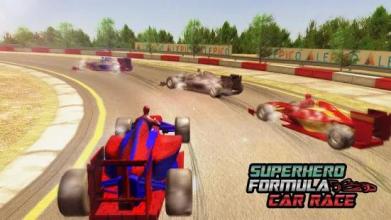 Top Speed Superhero Formula Car: Simulator Game截图3