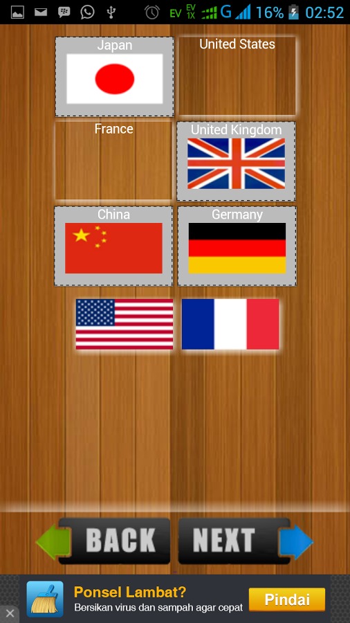 QUIZ : Nation Flag截图3