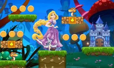 Royal Princess Rapunzel Runner - Girl Survival Run截图3