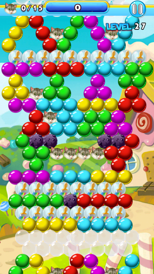 Bubble Shooter Grumpy Cat截图4