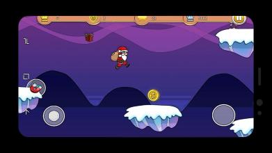 Santa Runnner & Jumper - Dash addictive fun game截图1