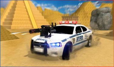 Extreme Police Car Shooter - Criminal Car Chase截图1