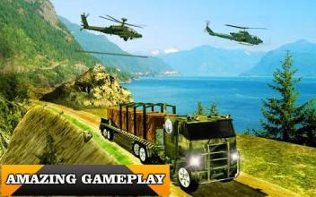 Army Truck Driving Simulator 3D:Offroad Cargo Duty截图5