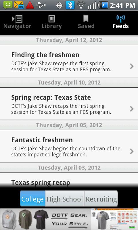 Dave Campbell's Texas Football截图3