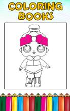 How To Color LOL Doll Surprise -Coloring Game截图2