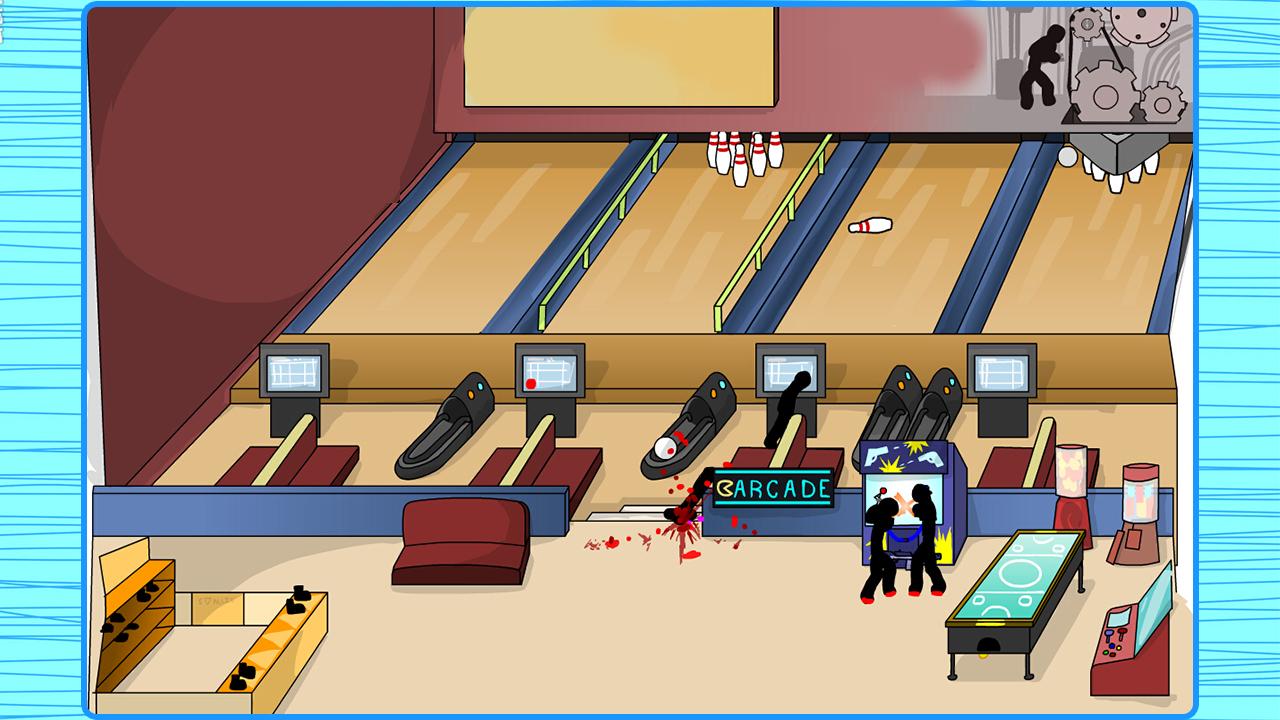 Click Death - Stickman Bowling截图2