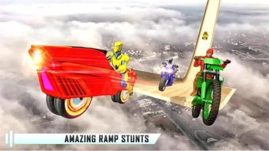 Speed Hero ATV Quad Bike Mega Ramp Stunt Games截图5