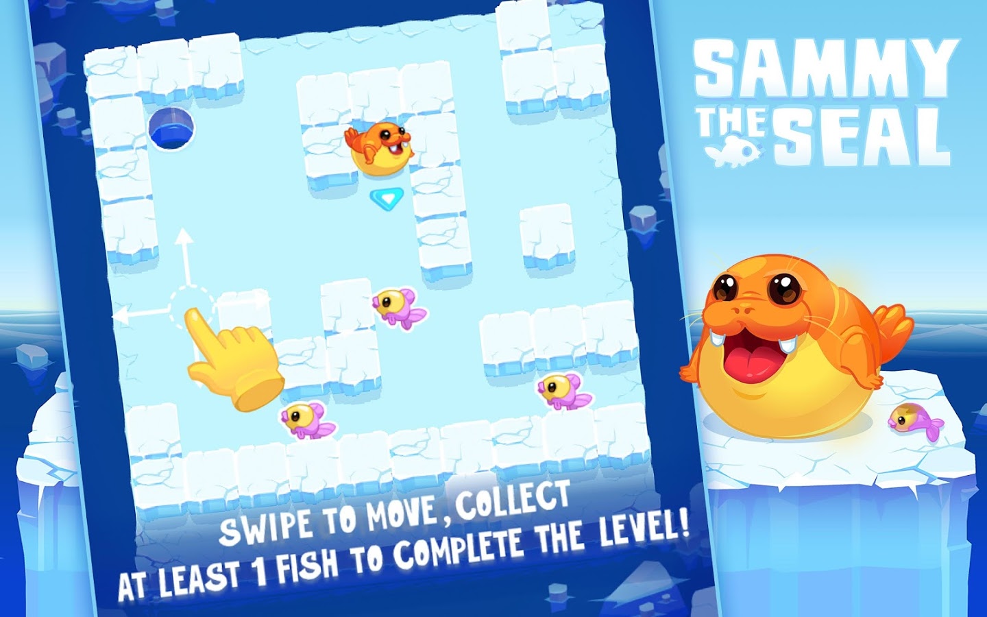 海豹 Sammy the seal: Puzzle game截图5