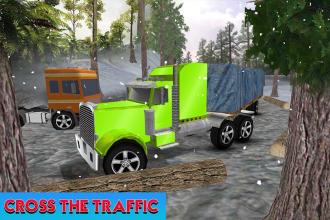 Wood Cargo Truck Driving Simulator - Crazy Trucker截图4