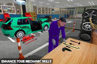 Car Mechanic Workshop: Robot Job截图3