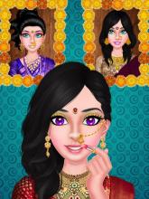 Indian Wedding Bride Dress up & Makeover截图2