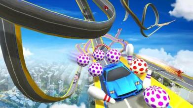 Impossible Mega Ramp Car Stunts Racing Drive截图1