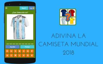 Adivina la Camiseta Mundial 2018 - Quiz Juego截图5