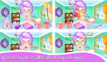 Doll Princess Makeover Salon Free截图4