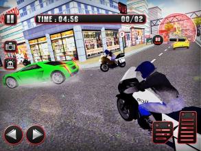 Police Bikes - Criminal Escape Gangster Chase截图2