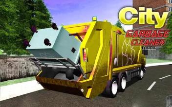 City Garbage Cleaner Truck Sim: Urban Trash Truck截图2