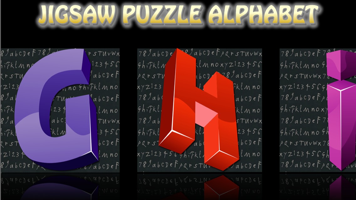 Jigsaw Puzzle Alphabet 3D截图5