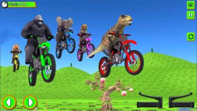 Jungle Animals Motorbike Adventure截图5