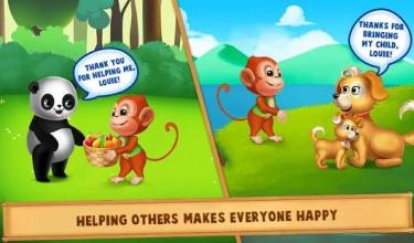 Monkey Louie’s Help Adventures: Help Play Be Hero截图3